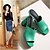 cheap Women&#039;s Sandals-Women‘s Sandals Spring / Fall Comfort Leather Casual Chunky Heel  Black