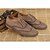 baratos Sapatos Oxford para Homem-Homens sapatos Camurça Primavera / Verão / Outono Mocassim Oxfords Preto / Cinzento / Khaki / Festas &amp; Noite / Bullock Shoes / Sapatos de couro