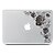 economico Accessori per MacBook-1 pezzo Autoadesivo della Pelle per Anti-graffi Fiore decorativo A fantasia PVC MacBook Pro 15&#039;&#039; with Retina / MacBook Pro 15 &#039;&#039; / MacBook Pro 13&#039;&#039; with Retina / MacBook Pro 13 &#039;&#039; / MacBook Air 13&#039;&#039;
