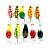 cheap Fishing Lures &amp; Flies-10 pcs Fishing Lures Spoons Metal Bait 3D Sinking Bass Trout Pike Sea Fishing Bait Casting Lure Fishing Metal / Trolling &amp; Boat Fishing