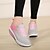 cheap Women&#039;s Sneakers-Women&#039;s Sneakers Spring / Fall / Winter Wedges / Comfort Leatherette Outdoor / Athletic / Casual Wedge Heel