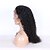 cheap Human Hair Wigs-unprocessed 8a brazilian virgin hair natural black color kinky curly full lace wig with baby hair