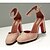 abordables Escarpins femme-Femme Chaussures Cuir Verni Automne Confort Chaussures à Talons Talon Bottier / Block Heel Boucle Noir / Gris / Rose