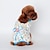 Χαμηλού Κόστους Ρούχα για σκύλους-Γάτα Σκύλος Φόρμες Πυτζάμες Ρούχα κουταβιών Κινούμενα σχέδια Καθημερινά Χειμώνας Ρούχα για σκύλους Ρούχα κουταβιών Στολές για σκύλους Κίτρινο Μπλε Ροζ Στολές για κορίτσι και αγόρι σκυλί Βαμβάκι Τ M L