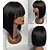 abordables Perruques dentelle cheveux naturels-Perruque Cheveux Naturel humain Cheveux humains Naturels Non Traités Full Lace Cheveux Brésiliens Droit Bob Coupe Carré Femme avec des cheveux de bébé Ligne de Cheveux Naturelle Perruque / Droite