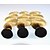 baratos Extensões de Cabelo Ombre-3 pacotes Tecer Cabelo Cabelo Brasileiro Onda de Corpo Extensões de cabelo humano Cabelo Humano Âmbar / 8A