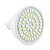 abordables Ampoules électriques-YWXLIGHT® Spot LED 400-500 lm GU5.3(MR16) MR16 54 Perles LED SMD 2835 Décorative Blanc Chaud Blanc Froid 9-30 V / 1 pièce / RoHs