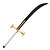 ieftine Swords Cosplay anime-Armă / Sabie Inspirat de One Piece Dracula Mihawk Anime Accesorii Cosplay Sabie / Armă Lemn Bărbați fierbinte Costume de Halloween