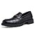 cheap Men&#039;s Slip-ons &amp; Loafers-Men&#039;s PU Spring / Fall Comfort Loafers &amp; Slip-Ons Black