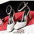 abordables Escarpins femme-Femme Chaussures Cuir Verni Automne Confort Chaussures à Talons Talon Bottier / Block Heel Boucle Noir / Gris / Rose