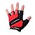 cheap Bike Gloves / Cycling Gloves-SIDEBIKE Bike Gloves / Cycling Gloves Breathable Anti-Slip Sweat-wicking Protective Half Finger Sports Gloves Mountain Bike MTB Red / black for Adults&#039; Outdoor