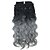 billige Syntetiske extensions-Neitsi Bølget Klassisk Syntetisk hår 24 tommer (ca. 60cm) Hårpåsætning Clips på Nuance 1pack Dame Daglig