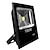 voordelige Led-schijnwerpers-100w warm / koel wit kleur zwart ultra dunne IP65 outdoor LED schijnwerper LED lamp (AC85-265V)