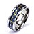 billige Herreringer-Band Ring Sølv Legering Punk Rock 6 7 8 9 10 / Herre