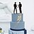 preiswerte Tortenfiguren-Tortenfiguren &amp; Dekoration Klassisch Gleichgeschlechtlich Acryl Hochzeit mit Blume 1 pcs Geschenkbox