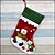 お買い得  クリスマス飾り-クリスマスの靴下は、クリスマスの日クリスマスの靴下クリスマスストッキングはサンタの靴下を装飾品の供給します
