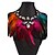 cheap Necklaces-Women&#039;s Crystal Citrine Statement Necklace Swan Fancy Statement Ethnic Bohemian European Feather Rainbow Purple Blue Black Brown Necklace Jewelry For Party Wedding Special Occasion Halloween Cosplay
