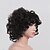 cheap Synthetic Lace Wigs-Synthetic Wig Wavy Kardashian Wavy Shaggy / Shag Wig Short Black Synthetic Hair 14 inch Women&#039;s Black