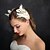 voordelige Bruiloft Zendspoel-imitatie parel strass veer legering haarspeld hoofddeksel elegante stijl