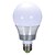 رخيصةأون مصابيح كهربائية-1PC 5 W مصابيح صغيرة LED 350 lm E26 / E27 G80 1 الخرز LED طاقة عالية LED تخفيت جهاز تحكم ديكور RGB 85-265 V / قطعة / بنفايات