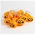 abordables Accessoires d&#039;Halloween-halloween citrouille chaîne tête fantôme lampes led barre lumineuse 16 support de lampe