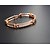 billige Mode Armbånd-Dame Manchetarmbånd Europæisk Mode Inspirerende Rhinsten Armbånd Smykker Gylden Til Daglig Afslappet / Simuleret diamant