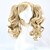 economico Parrucca per travestimenti-coda di cavallo parrucca costume cosplay parrucca sintetica parrucca cosplay parrucca riccia riccia con coda di cavallo parrucca bionda capelli sintetici bionda delle donne hairjoy parrucca di