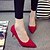cheap Women&#039;s Heels-Women&#039;s Heels Comfort Suede Spring Casual Party &amp; Evening Stiletto Heel Black Gray Ruby Camel 1in-1 3/4in