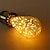 preiswerte Leuchtbirnen-1 Stück 3 W LED Glühlampen 300 lm E26 / E27 ST64 47 LED-Perlen Integriertes LED Dekorativ sternenklar Warmweiß 85-265 V / RoHs