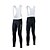 baratos Conjuntos de Roupa de Homem-Fastcute Homens Mulheres Manga Longa Camisa com Calça Bretelle Inverno Tosão Lycra Poliéster Preto com Branco Moto Camisa / Roupas Para Esporte Meia-calça Tights Bib Respirável Tapete 3D Secagem