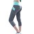 billige Ny ind-Dame Yoga bukser Sport Mode Spandex 3/4 Tights Løb Fitness Gym træning Sportstøj Åndbart Hurtigtørrende Komprimering Bekvem Power flex Høj Elasticitet