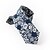 baratos Acessórios Masculinos-azul marinho floral de algodão gravatas finas