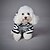 cheap Dog Clothes-Cat Dog Costume Jumpsuit Dog Clothes Animal White / Black Corduroy Costume For Spring &amp;  Fall Winter Men&#039;s Women&#039;s Cosplay