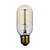 ieftine Becuri Incandescente-BriLight 1 buc 40 W E26 / E27 / E27 T45 Alb Cald 2300 k Incandescent Vintage Edison bec 220 V / 220-240 V
