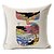 cheap Throw Pillows &amp; Covers-1 pcs Cotton / Linen Pillow Case Body Pillow Sofa Cushion, Animal Modern Contemporary Tropical
