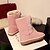 abordables Bottes Femme-Homme-Extérieure Décontracté Soirée &amp; Evénement-Noir Rose Gris-Talon Plat-Bottes de Neige-Bottes-Cuir