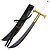 ieftine Swords Cosplay anime-Armă / Sabie Inspirat de One Piece Dracula Mihawk Anime Accesorii Cosplay Sabie / Armă Lemn Bărbați fierbinte Costume de Halloween