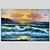 voordelige Olieverfschilderijen-Print Uitgerekt canvas - Landschap Klassiek / Traditioneel / Mediterraans