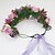 cheap Headpieces-Women&#039;s / Flower Girl&#039;s Fabric Headpiece-Wedding / Special Occasion / Casual / Outdoor Wreaths 1 Piece Clear