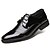 olcso Férfi fűzős bőrcipők-brit férfiak üzleti bőr cipő fűzős esküvői cipő fekete 38-43