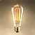 cheap Incandescent Bulbs-1pc 25W E26/E27 ST64 2300 K 220V 85-265V