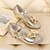 billige Jentesko-Syntetisk-Flat hæl-Komfort Light Up Sko-Flate sko-Bryllup Formell Fritid Fest/aften-Rosa Sølv Gull