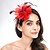cheap Headpieces-Gemstone &amp; Crystal / Tulle / Acrylic Flowers / Headpiece with Crystal / Feather 1 Wedding / Special Occasion / Party / Evening Headpiece