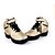 cheap Dance Sneakers-Women&#039;s Sneakers Leather Wedge Heel Dance Shoes Champagne