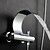 cheap Bathtub Faucets-Shower Faucet / Bathtub Faucet / Bathroom Sink Faucet - Contemporary / Art Deco / Retro / Modern Chrome Tub And Shower Brass Valve Bath Shower Mixer Taps / Two Handles Two Holes