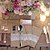 cheap Kitchen &amp; Table Linens-10Pcs Lot Jute Burlap Lace Tableware Fork &amp; Knife Burlap Holder Cutlery Pocket Pouch Packaging Wedding Decoration