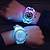 preiswerte Modeuhren-Damen Armbanduhr Quarz damas leuchtend LED Nachts leuchtend Analog Weiß Schwarz / Silikon