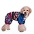 billige Hundetøj-Kat Hund Frakker Hættetrøjer Farveblok Cowboy Vindtæt Mode Vinter Hundetøj Blå Lys pink Kostume Bomuld S M L XL XXL