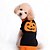 voordelige Hondenkleding-Hond Halloween Kostuums Truien Puppy kleding Pompoen Vakantie Halloween Winter Hondenkleding Puppy kleding Hondenoutfits Zwart Kostuum voor Girl and Boy Dog Wollen XXS XS S M L XL