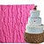 abordables Utensilios para horno-Gran corteza de árbol de silicona molde de pastel fondant molde herramientas de decoración de bricolaje cumpleaños boda